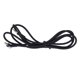 thumbnail image 3 of Cable de audio para auriculares de 1,2 m, cable trenzado negro de repuesto para auriculares Sennheiser Momentum, 3 of 5
