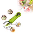 thumbnail image 2 of Herramientas multifunción para tallar sandía de acero inoxidable, pelador de frutas, cortador de frutas, herramientas para cortar semillas de frutas, sandía, 2 of 5