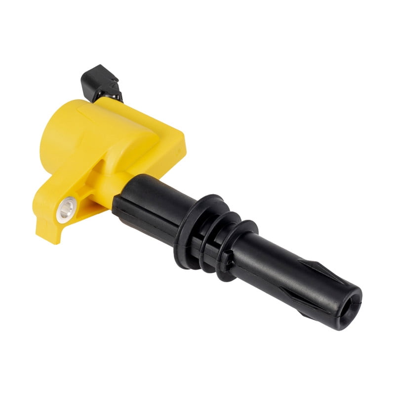 ISA 8 Yellow Ignition Coil Pack and Iridium Spark Plug For Lincoln Ford Expedition F150 F250 F350 F450 F550 Super Duty Mark Navigator 5.4L 6.8L Replacement for FD508 SP515 SP546 DG511