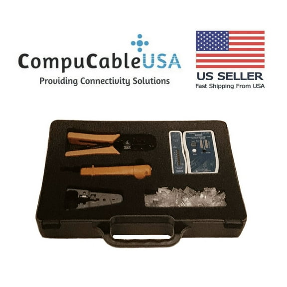 CompuCablePlusUSA.com Category 5e Network Tool Kit