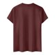 thumbnail image 3 of Women's Germany Football Graphic T-Shirt, V-Neck Casual Letter Print T-Shirt, Fashion Short Sleeve Graphic Tee, Summer Daily Lightweight Tops for Soccer Tournament 2026 Wine Size: S, 3 of 4