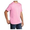 thumbnail image 4 of Mens Core Cotton Male T-Shirts Candy Pink L, 4 of 5