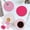 Pink, variant on Woven Round Placemats Cotton Rope Table Mats Heat Insulation Coasters for Kitchen Dining Table Decor Waterproof Washable Protective Hot Dish Pad Natural Home Style Rustic Accent