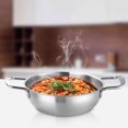 thumbnail image 4 of WEUVEB 1Pc Easy To Clean Stainless Steel Noodle Stockpot For Home Cooking, 4 of 8