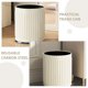 thumbnail image 3 of Contenedor de basura engrosado, prensa, contenedor de basura, contenedor de basura moderno, 10 l, 3 of 5