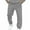 047 Gray, variant on Fanxing Baggy Sweatpants for Men Drawstring Waist Joggers with Pockets Open Bottom Athletic Sweat Pants Black,M