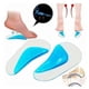 thumbnail image 4 of Feet Correct Pad Silicone Royalblue Orthotic Arch Support Pad for Flat Foot High Heels L, 4 of 5