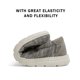 thumbnail image 5 of Mocasines Casual Slip-On para Hombre Bruno Marc Splice Gris Talla 10, 5 of 6