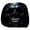 A004- Clear (Black Skull), variant on 2 Pack, Clown Halloween Decorations 10 Inch Headrest Covers for Cars Creepy Scary Horror Car Accessories Spooky Halloween Car Decor for Vehicle Interior Car Seat Protectors