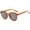 Orange Frame/Gray Lens, variant on Ginsiom Trendy Square Sunglasses for Women Retro Fashion Womens Sun Glasses