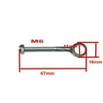 thumbnail image 1 of Rear Chain Adjuster M6 Mini Bike Dirt Bike ATV Adjustment Kit, 1 of 2