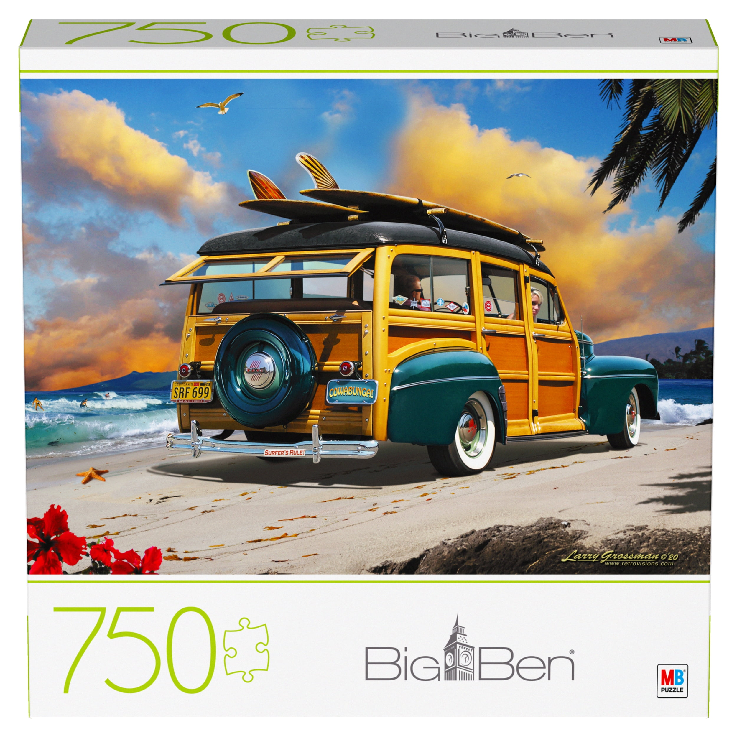 300-Piece Big Ben Jigsaw Puzzle, Lichtenstein Castle