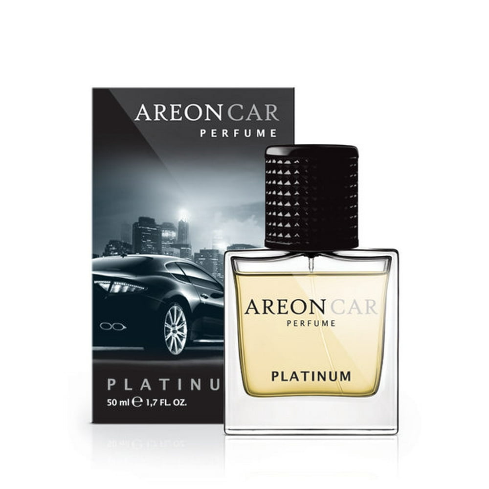 Areon Car Perfume 1.7 Fl Oz. (50ml) Glass Bottle Cologne Air Freshener