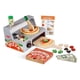 thumbnail image 1 of Melissa & Doug - Juego de comida para jugar, encimera y horneado de madera para pizza (juego de simulación, ayuda a apoyar el desarrollo cognitivo, 34 piezas, 7.75 "H x 9.25" W x 13.25 "L) Melissa & Doug 9465, 1 of 1