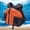 Orange, variant on Portable Floatation Vest with Reflective Strips Drainage Holes Adjustable Safety Jacket for Surfing Sailing (Orange)