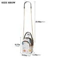 thumbnail image 2 of FORMRS Crossbody Bag for Women Quilted Travel Shoulder Cell Phone Purse with Chain Strap Handbag, Cartoon Doodles, 2 of 7