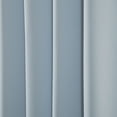 thumbnail image 2 of Quality Home Thermal Insulated Blackout Curtains - Stainless Steel Nickel Grommet Top - Sky Blue - 52"W x 96"L - (Set of 2 Panels), 2 of 4