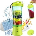 thumbnail image 1 of Portable Blender  Personal Size Blender for Smoothies  Freshly Squeezed Juices  Milkshakes and Baby food  20-Ounce Mini Blender BPA Free  Suitable for Outdoor Sports  Family  Travel. (Bla, 1 of 6