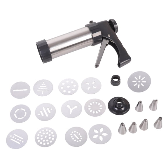 Stainless Steel Cookie Decorative Press Biscuit Hand Pressing Machine Household DIY Baking Tools Kitchen Accessories