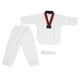 thumbnail image 5 of Uniforme de Taekwondo para niños con cinturón de poliéster y algodón, transpirable, suave, uniforme de karate deportivo para niños para entrenamiento de artes marciales para niños y niñas S, 5 of 15