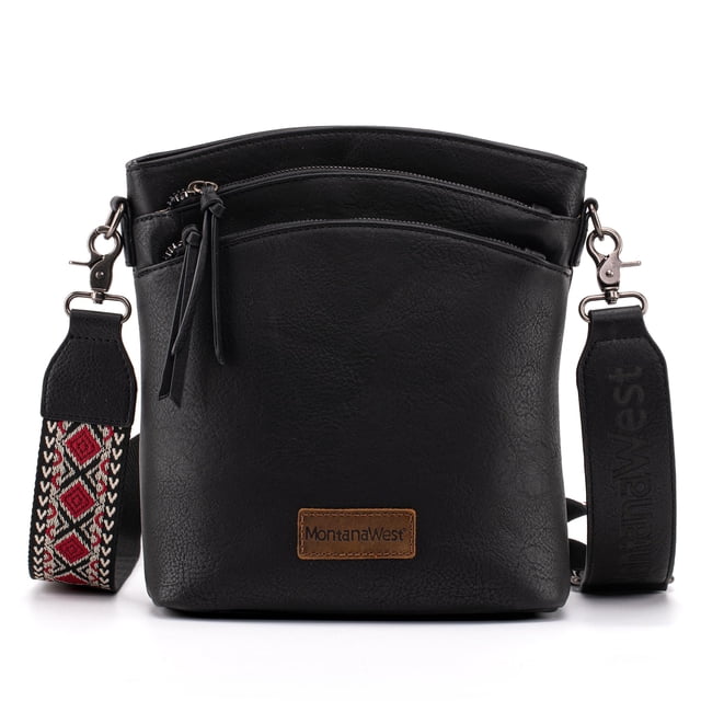 Bandolera Montana West de piel vegana con correa para guitarra