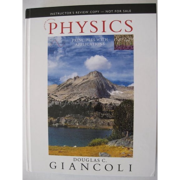 Pre-Owned Physics: Principles with Applications (7th Edition) - Standalone book, 9780321625922, 0321625927, Hardcover, 7 edition