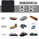 thumbnail image 3 of Cargador solar de batería de coche ECO-WORTHY 10 W 12 V resistente al agua, 3 of 9