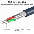 thumbnail image 3 of Adaptador USB a Serie Rs232 1.2m Convertidor USB a Serie Db9 TUNC Sencillez, 3 of 5