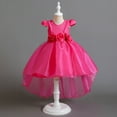 thumbnail image 7 of Esaierr Kids Toddler Girls Princess Dress Wedding Dress 4-12Y Formal Dresses Wedding Guest Girls Dresses Teen Girl Dresses Flower Girl Dresses Evening Dress Flower Girl Dresses for Wedding, 7 of 7