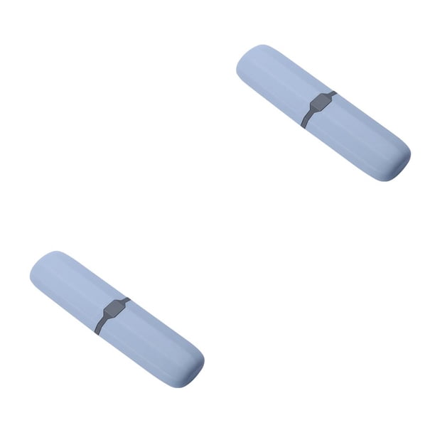 Advancent Cepillo de Caja de almacenamiento de de con tapa Estuches portátiles a prueba de polvo Palillos Organizador de Type6 NO6