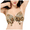 Gold, variant on Fulorrnie Bras for Women Supportive Wirefree Lift Longline Bralette Halter Bra Blue One Size