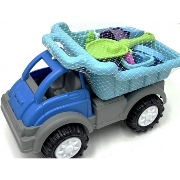 American Plastic Toys Large Dump Truck Sand Toys Set