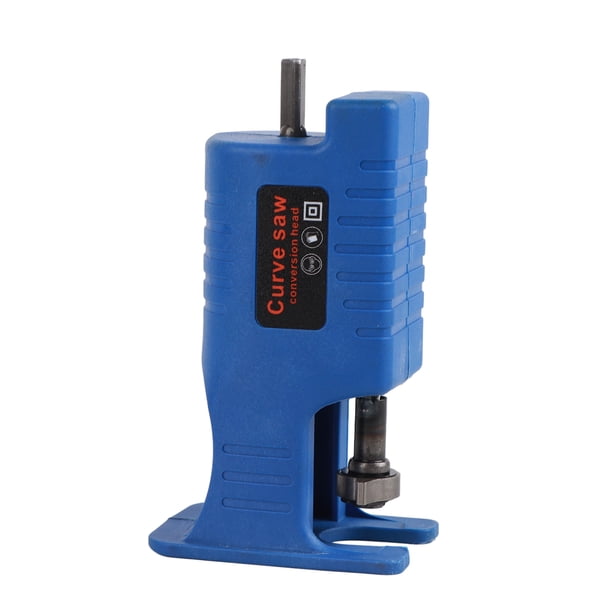 Adaptador de Sierra Recíproca, Juego de Adaptador de Taladro Eléctrico Azul A Sierra, Kit de Adaptador de Taladro de Mano A Sierra, Herramienta de Carpintería