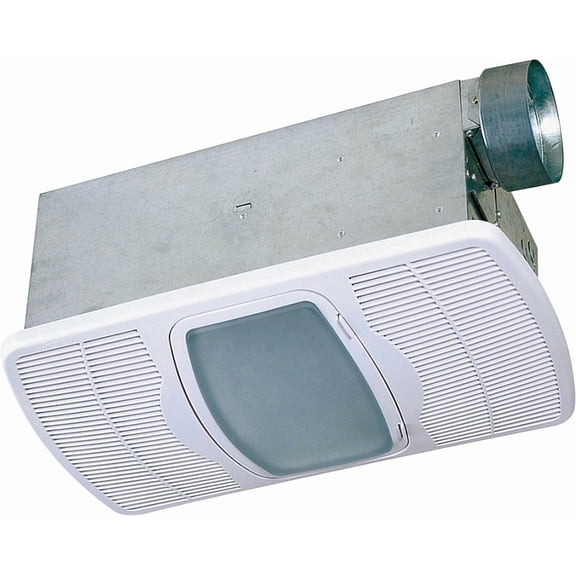 Air King AK55L Combination Ceramic Heater with Exhaust Fan & Light, 70 CFM