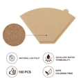 thumbnail image 6 of Disposable Coffee Paper Filters, 100 Pcs #4 Cone Replacement Filter for Ninja Coffee Maker, 6 of 6