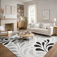 thumbnail image 6 of Addison Rugs Mayfield Premium Machine Washable Transitional Stripes Ivory Rectangle Rug, 9' x 12', 6 of 6