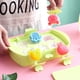 thumbnail image 4 of Molde para helado, molde para paletas, molde para paletas de silicona, mini molde para helado, hacer 6 paletas, paletas de silicona, molde para helado reutilizable para bricolaje, verde JM, 4 of 5