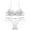White, variant on APEXFWDT Women’s Lace See-Through Bra Panties Set Sheer Mesh Push-Up Bra Underwear Set with Delicate Trim