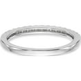 thumbnail image 5 of 14K White Gold Diamond Wedding Band (Size 7) Made In India rm2250b-024-waa, 5 of 5