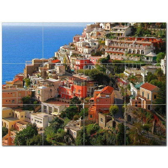 Coastal Ceramic Tile Mural Kitchen Backsplash Bathroom Shower 400551-XL43