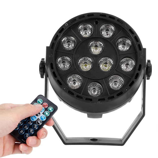 Luz De Fiesta, Luz De Escenario, Velocidad Que Cambia De Color, Iluminación De Escenario Ajustable Con Control Remoto Para Bodas, Bares, Banquetes