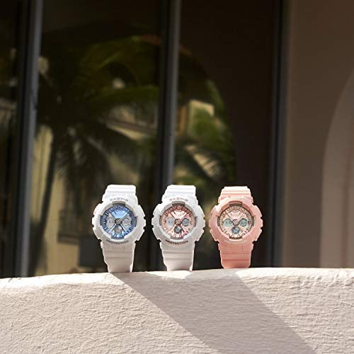 ✨新品✨CASIO BABY-G BA-130-7A1J Casio] Watch Baby Jie BABY-G BA-130-7A1JF White - Walmart.com