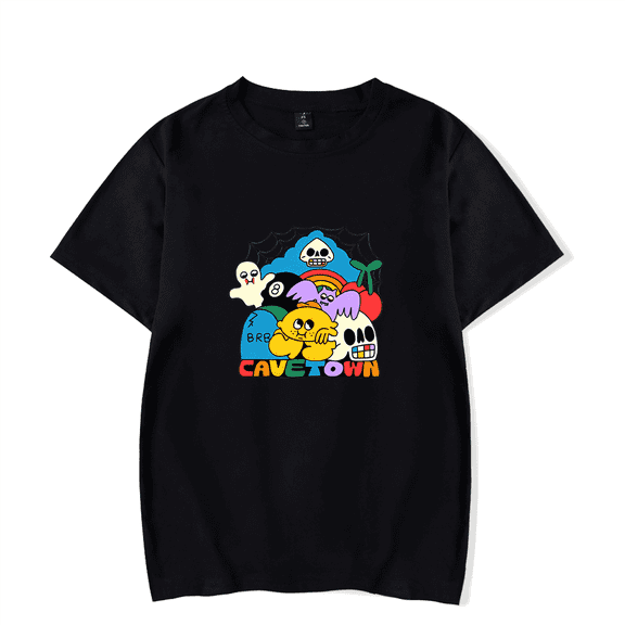 Cavetown Merch T-Shirts Printed T-Shirts Men Women Short Sleeve T-Shirts Crew Neck Streetwear