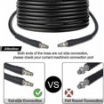 thumbnail image 2 of Manguera de repuesto para hidrolavadora de 10 m para Karcher K Series K2, K3, K4, K5, K7, conector rápido tipo clic (10), 2 of 5