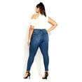 thumbnail image 2 of City Chic Women's Plus Size Asha Spirit High Rise Skinny Crop Jeans, 2 of 5