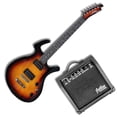 thumbnail image 1 of Paquete Guitarra Electrica Jethro Series By Steelpro 038 Color Maple Material Del Diapasón Flamed 3 Tone Orientación De La Mano Diestro, 1 of 8