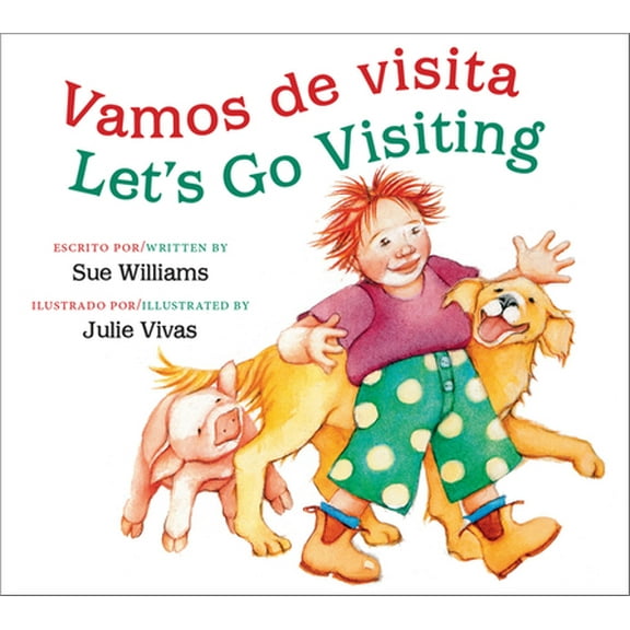 Pre-Owned Let's Go Visiting/Vamos de Visita: Bilingual English-Spanish (Board book) 054464106X 9780544641068