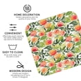 thumbnail image 3 of Yiaed Fruits Peach1 Print Leather Coasters for Drinks - Cup Coasters Coffee Table Kitchen Table Bar, Home & Office Gifts Handmade Drink Coasters-Square, 3 of 6