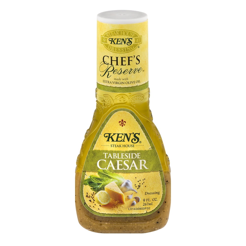 Ken's Steak House Chef's Reserve Dressing Tableside Caesar, 9.0 FL OZ