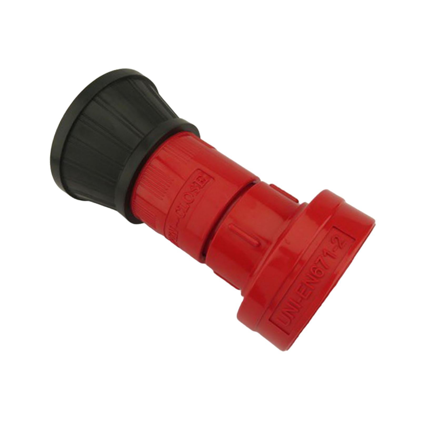 colaxi Fire Hose Nozzle High Pressure Spray Nozzle Practical Irrigation Accessory Home Cleaning Premium Multifunction Fire Equipment , 2 inch